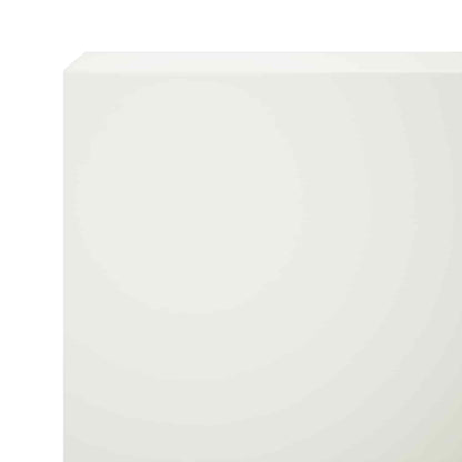 Garden Cover Profile 10 pcs 100 x 6 x 15 cm Steel White