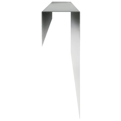Garden Cover Profile 10 pcs 100 x 6 x 15 cm Galvanised Steel