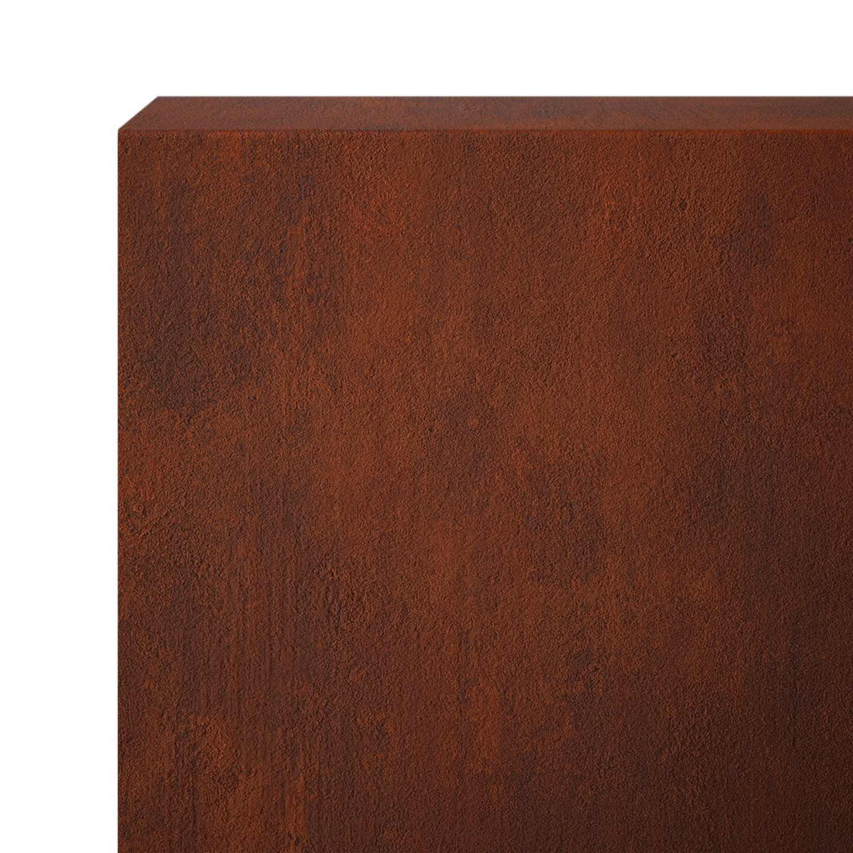 Garden Cover Profile 10 pcs 100 x 6 x 15 cm Weathering Steel