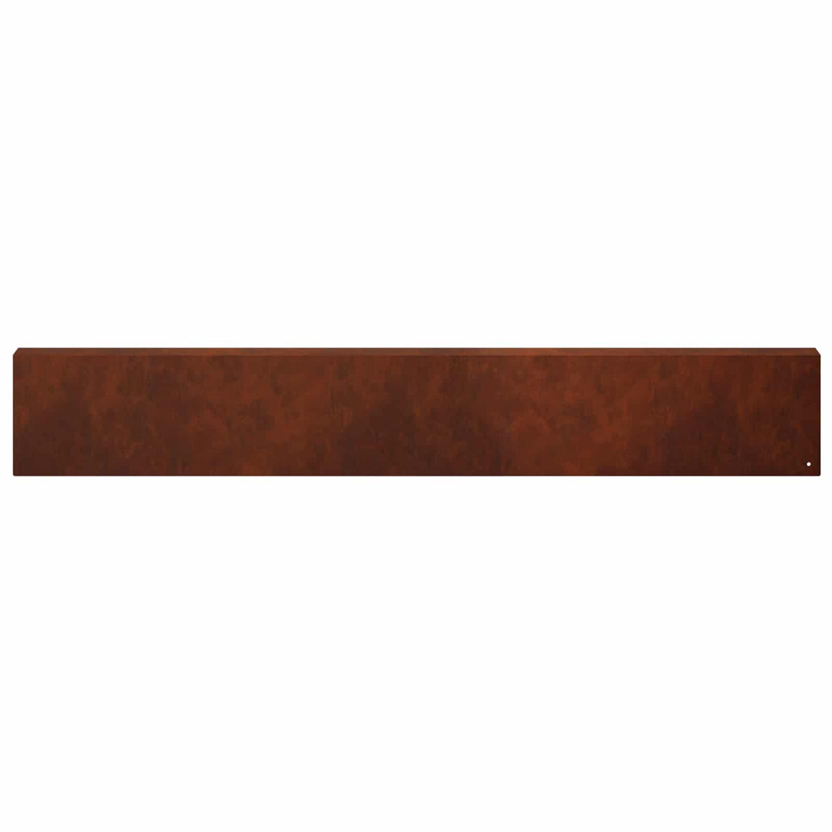 Garden Cover Profile 10 pcs 100 x 6 x 15 cm Weathering Steel