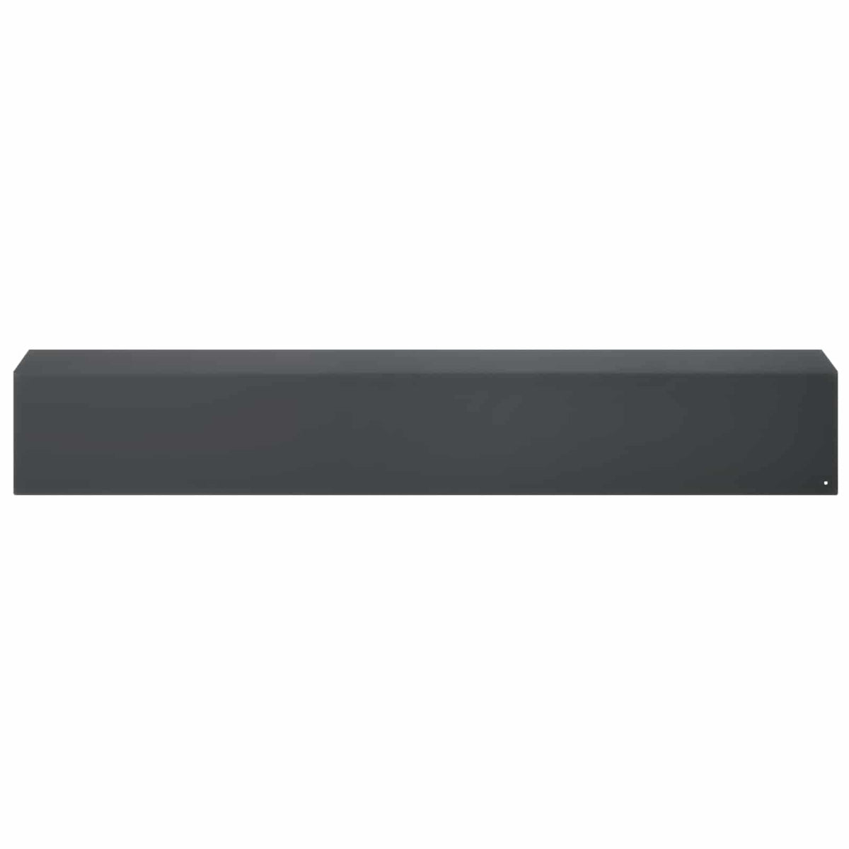 Garden Cover Profile 2 pcs 100 x 15 x 15 cm Steel Anthracite
