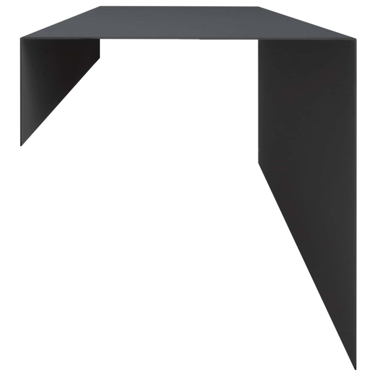 Garden Cover Profile 10 pcs 100 x 15 x 15 cm Steel Anthracite