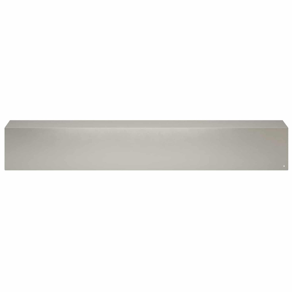 Garden Cover Profile 2 pcs 100 x 15 x 15 cm Stainless Steel