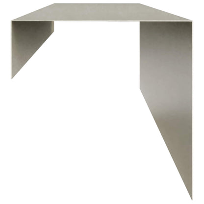 Garden Cover Profile 10 pcs 100 x 15 x 15 cm Stainless Steel