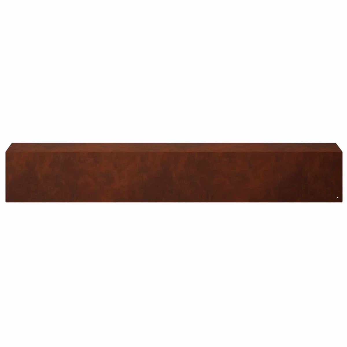 Garden Cover Profile 2 pcs 100 x 15 x 15 cm Weathering Steel