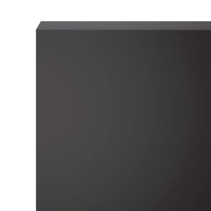 Garden Cover Profile 10 pcs 100 x 20 x 15 cm Steel Black