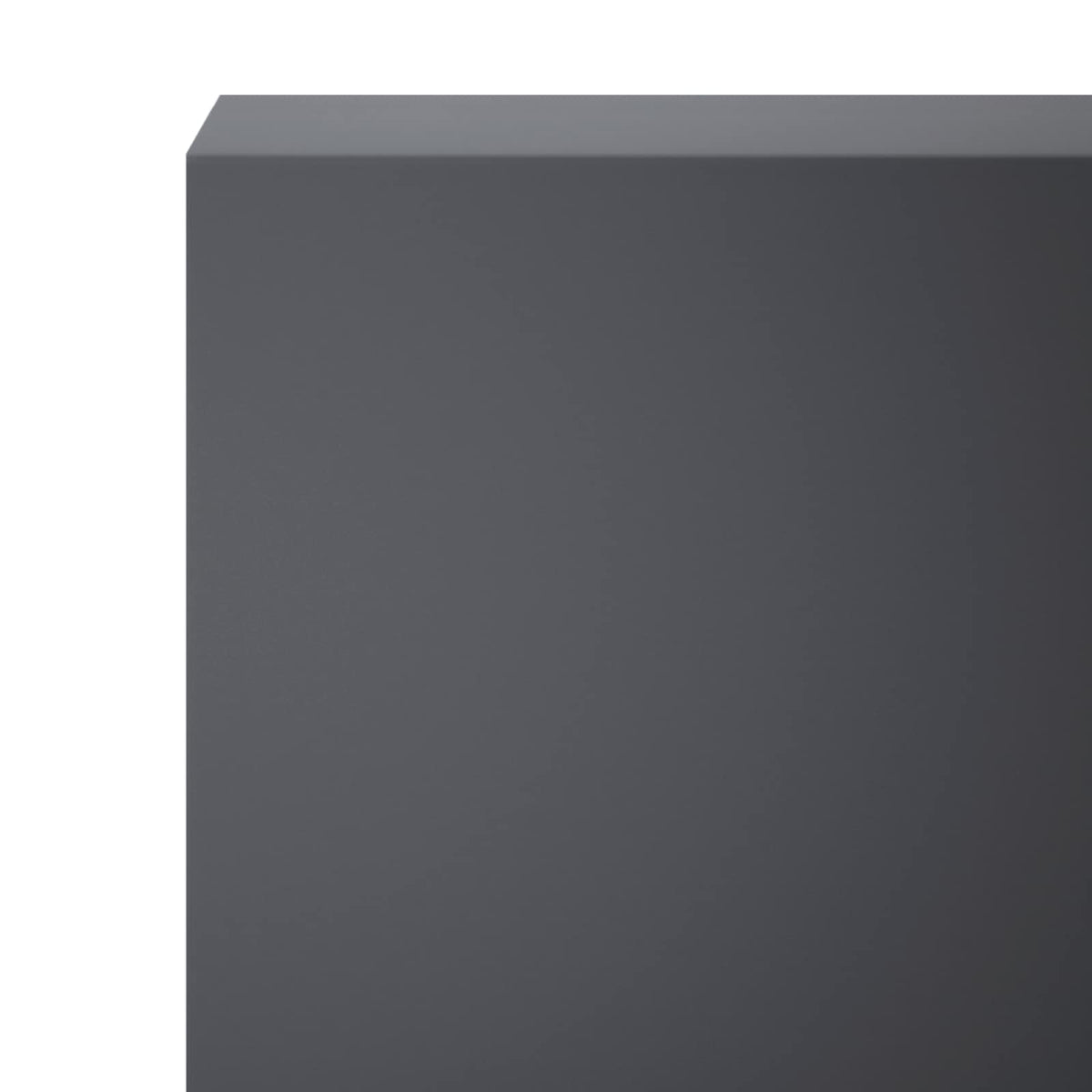 Garden Cover Profile 10 pcs 100 x 20 x 15 cm Steel Anthracite