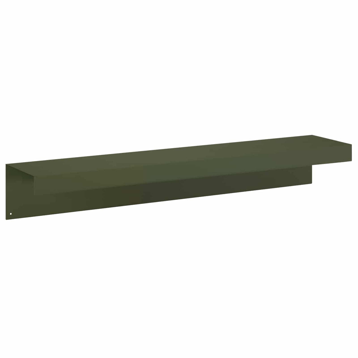 Garden Cover Profile 10 pcs 100 x 20 x 15 cm Steel Olive Green
