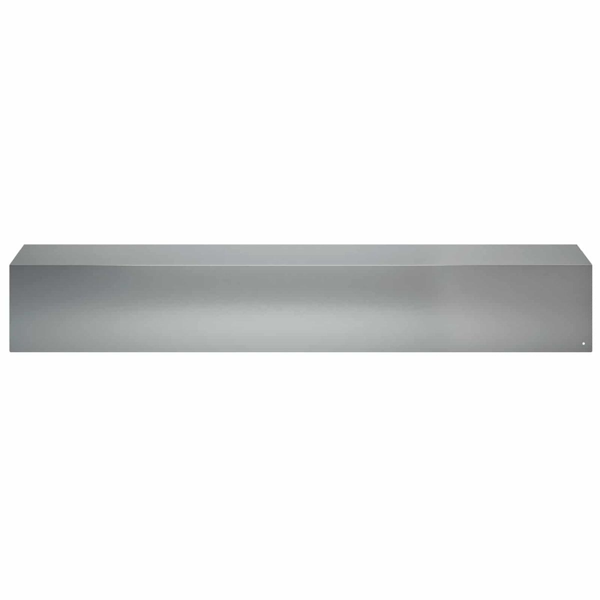 Garden Cover Profile 2 pcs 100 x 20 x 15 cm Galvanised Steel
