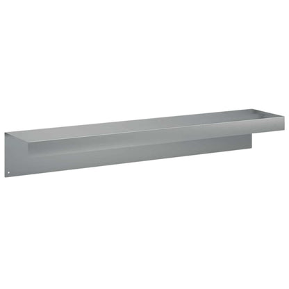 Garden Cover Profile 10 pcs 100 x 20 x 15 cm Galvanised Steel