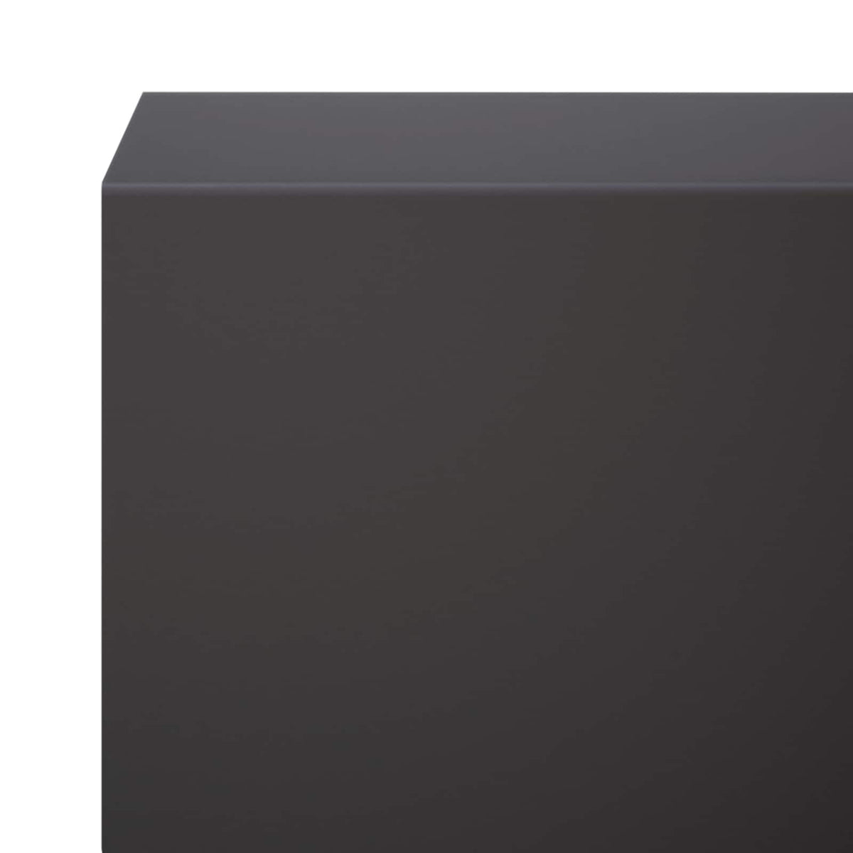 Garden Cover Profile 20 pcs 100 x 5 x 5 cm Steel Black