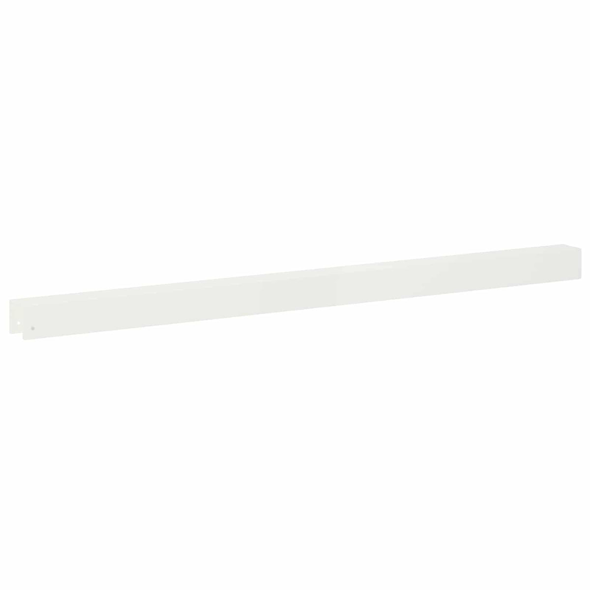 Garden Cover Profile 20 pcs 100 x 5 x 5 cm Steel White
