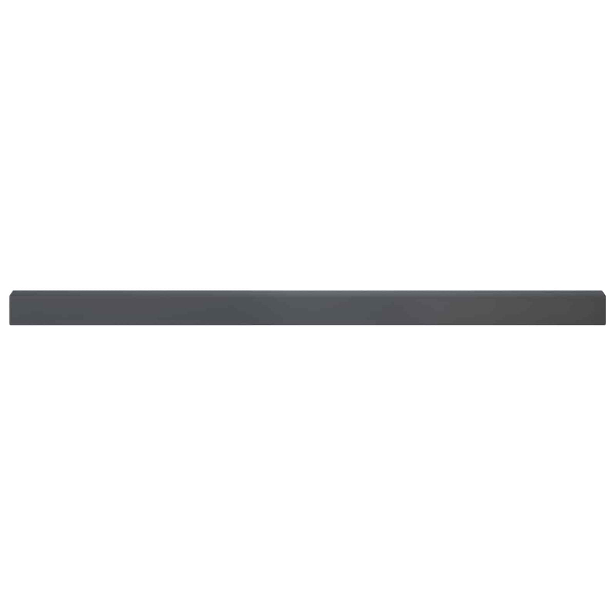 Garden Cover Profile 20 pcs 100 x 5 x 5 cm Steel Anthracite