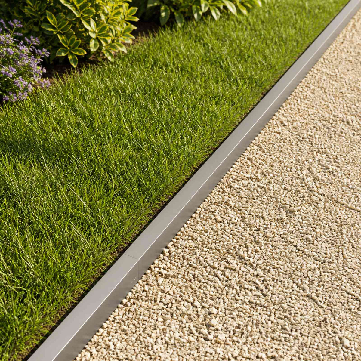 Garden Cover Profile 20 pcs 100 x 5 x 5 cm Stainless Steel