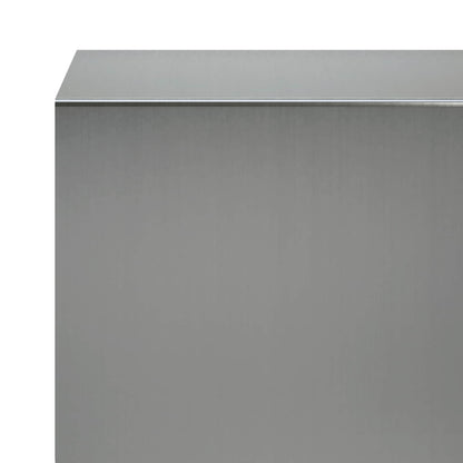 Garden Cover Profile 20 pcs 100 x 5 x 5 cm Galvanised Steel