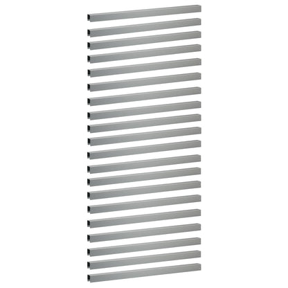 Garden Cover Profile 20 pcs 100 x 5 x 5 cm Galvanised Steel