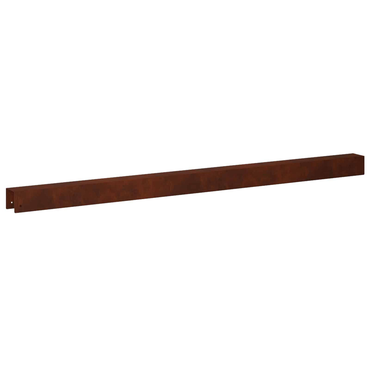 Garden Cover Profile 10 pcs 100 x 5 x 5 cm Weathering Steel