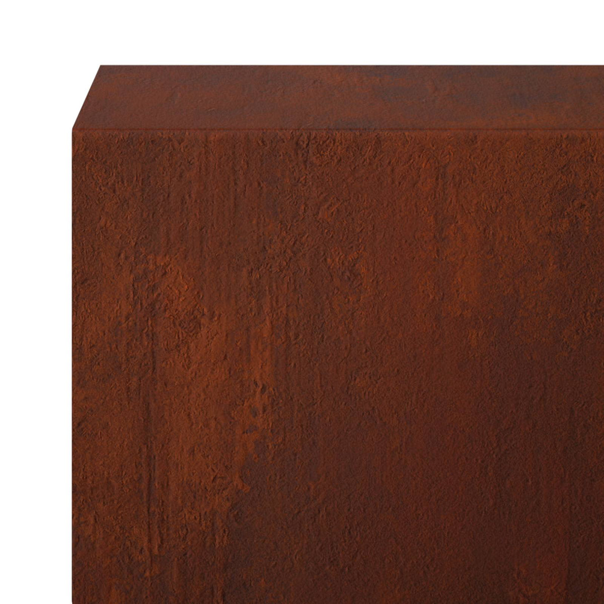 Garden Cover Profile 20 pcs 100 x 5 x 5 cm Weathering Steel
