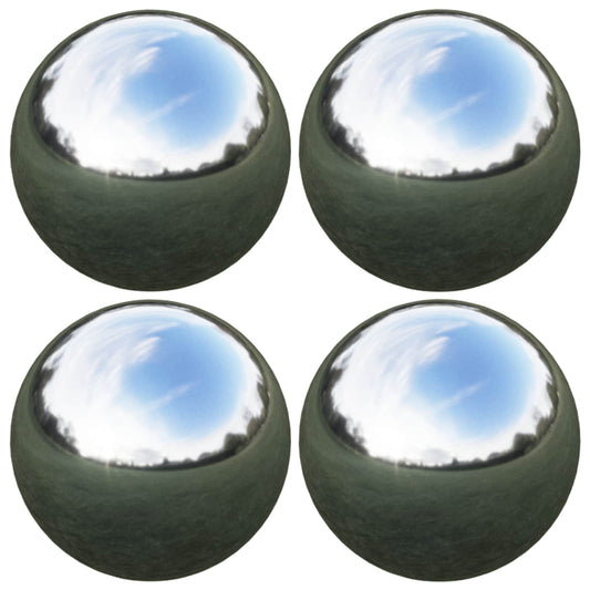 Mirror Ball 4 pcs Ø 10.5 cm Silver Stainless Steel 201