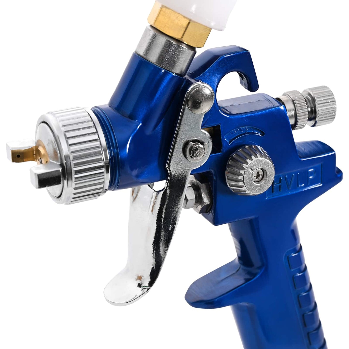 HVLP Paint Spray Gun Kits 125 ml Cup 0.5/0.8 mm Nozzles 125 ml