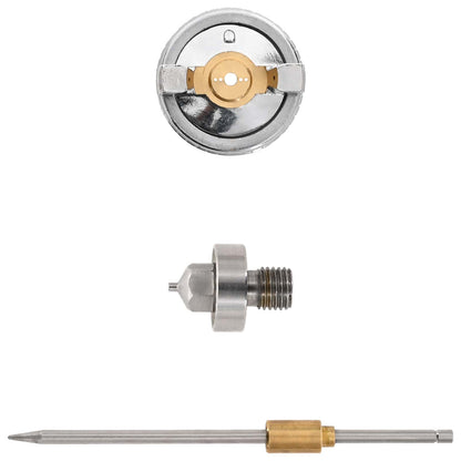 HVLP Spray Gun Nozzle 0.5 mm Nozzle Silver Stainless Steel