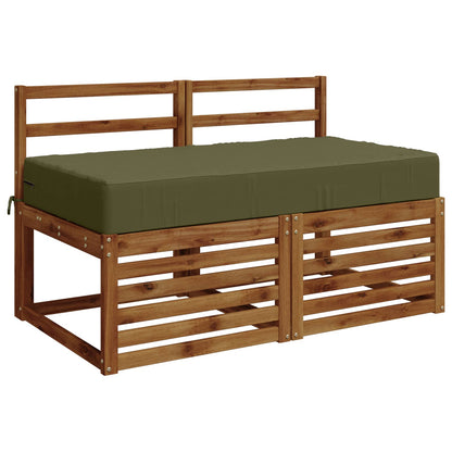 Seat Cushion SOEST 100% Polyester Olive green 120 x 80 x 15 cm