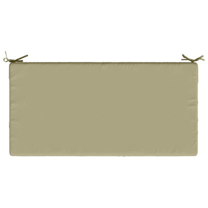 Seat Cushion SOEST 100% Polyester Light green 120 x 80 x 15 cm