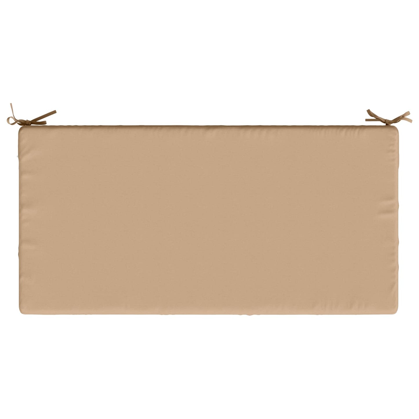 Seat Cushion SOEST 100% Polyester Sand 120 x 80 x 15 cm