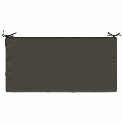 Seat Cushion SOEST 100% Polyester Anthracite 120 x 80 x 15 cm