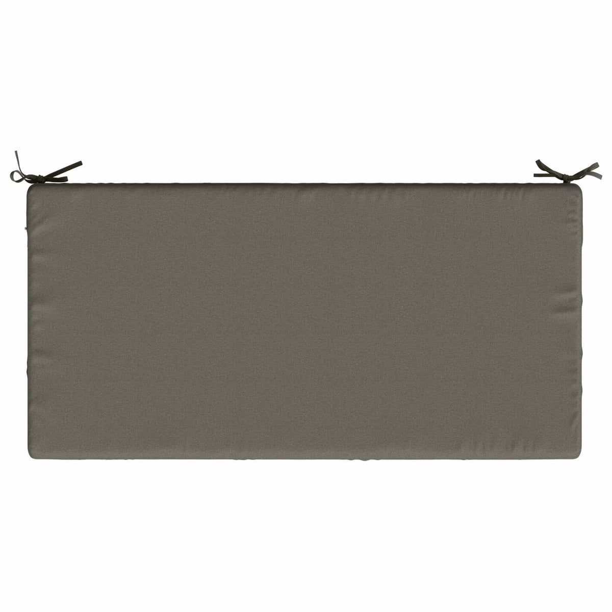 Seat Cushion SOEST 100% Polyester Grey 120 x 80 x 15 cm