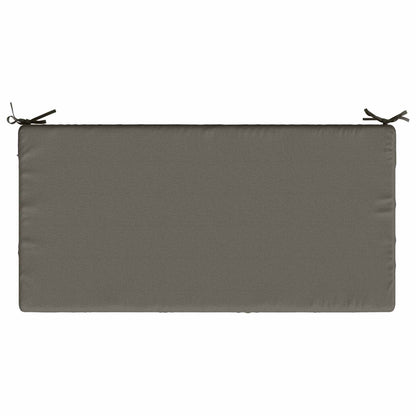 Seat Cushion SOEST 100% Polyester Grey 120 x 80 x 15 cm