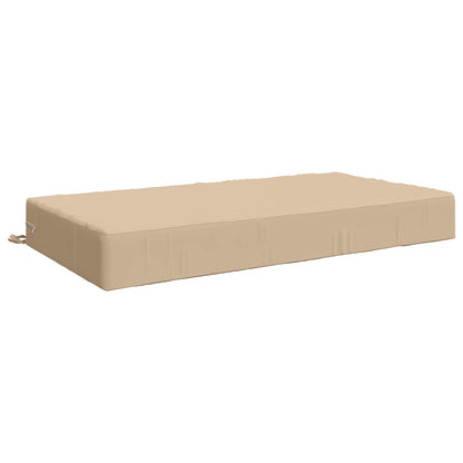 Seat Cushion SOEST 100% Polyester Cream 120 x 80 x 15 cm