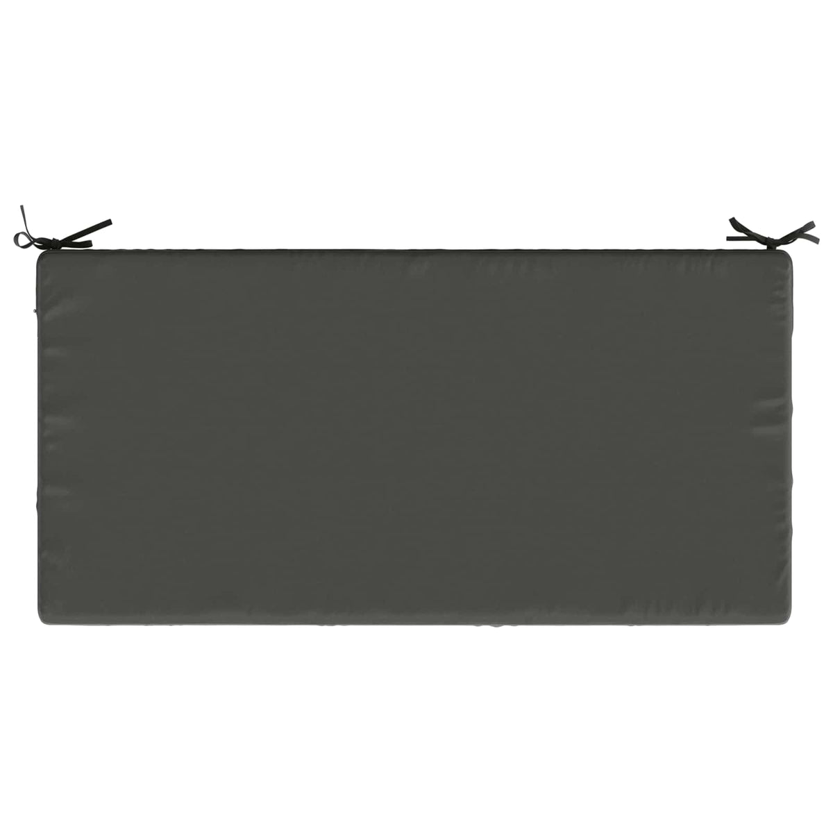 Seat Cushion SOEST 100% Polyester Anthracite 120 x 80 x 15 cm