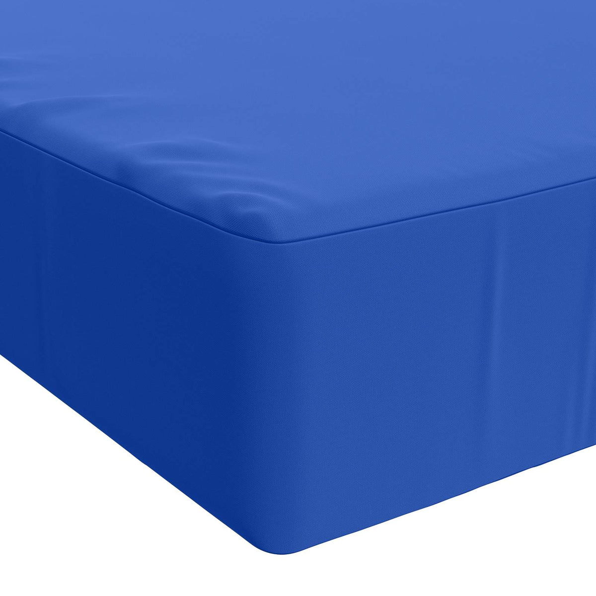 Seat Cushion SOEST 100% Polyester Royal blue 120 x 80 x 15 cm
