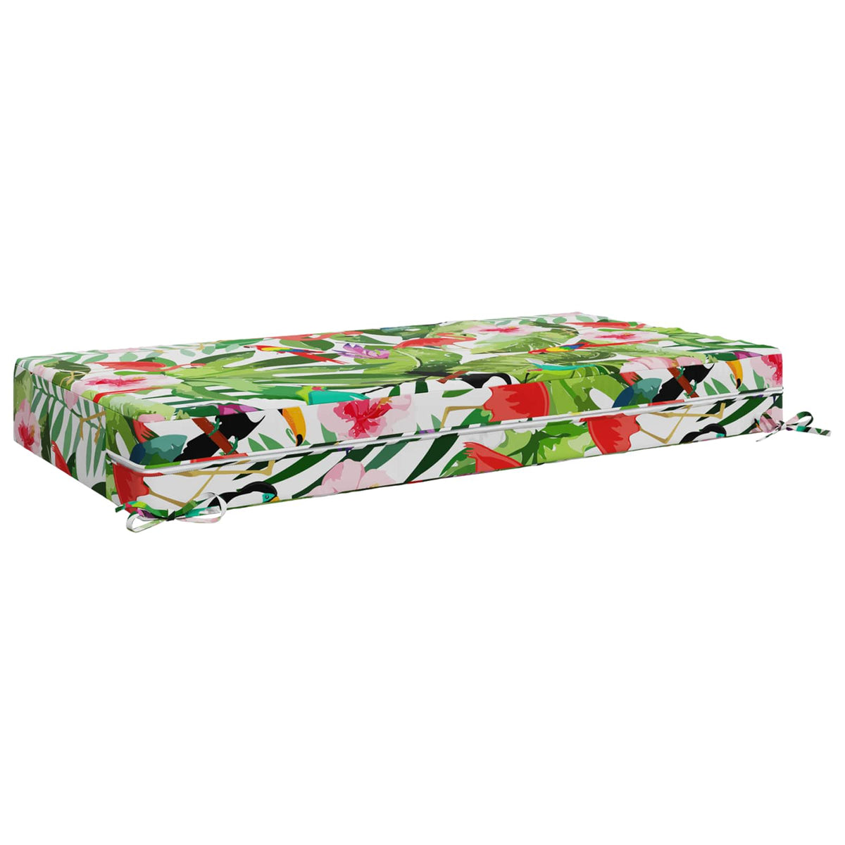 Seat Cushion SOEST 100% Polyester Multicolour 120 x 80 x 15 cm