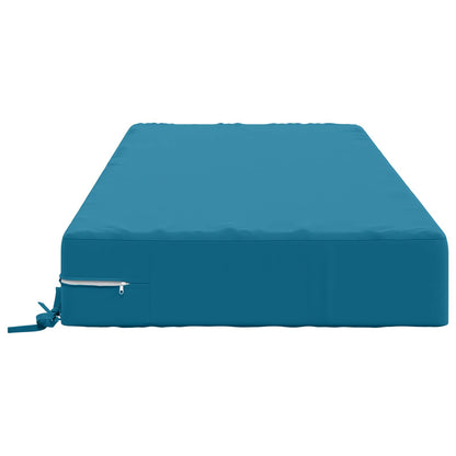 Seat Cushion SOEST 100% Polyester Light blue 120 x 80 x 15 cm