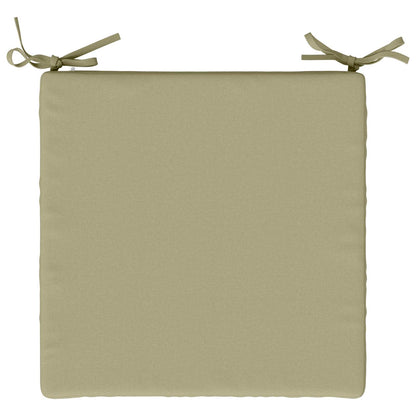 4-Piece Seat Cushions SOEST 4 pcs 100% Polyester Light Green