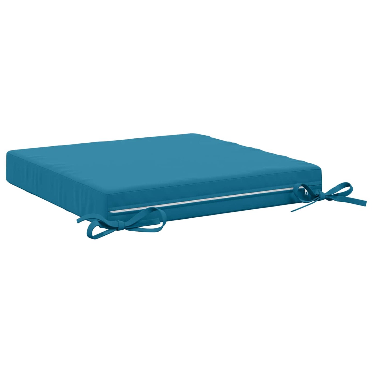 4-Piece Seat Cushions SOEST 4 pcs 100% Polyester Light Blue