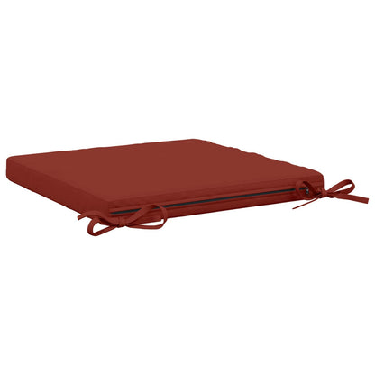 4-Piece Seat Cushions SOEST 4 pcs 100% Polyester Red
