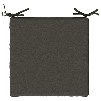 4-Piece Seat Cushions SOEST 4 pcs 100% Polyester Anthracite