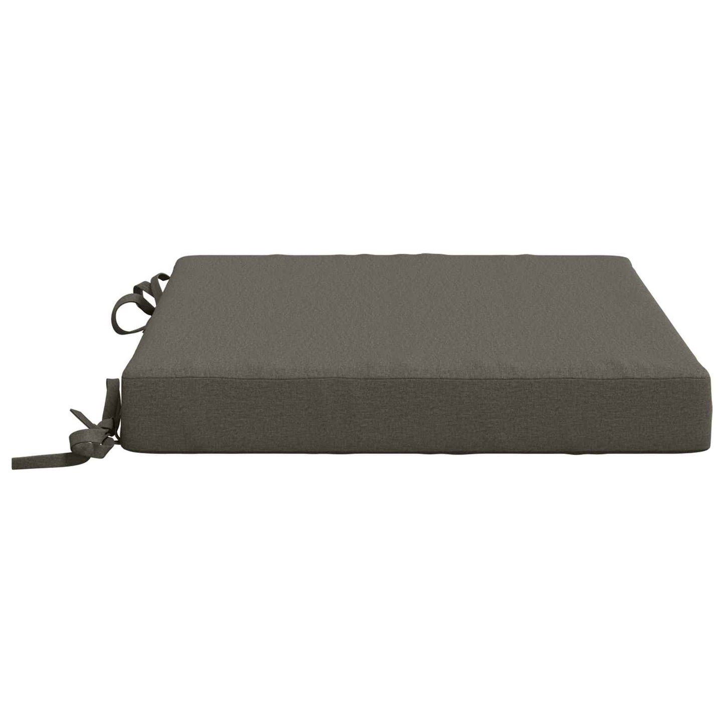 4-Piece Seat Cushions SOEST 4 pcs 100% Polyester Grey