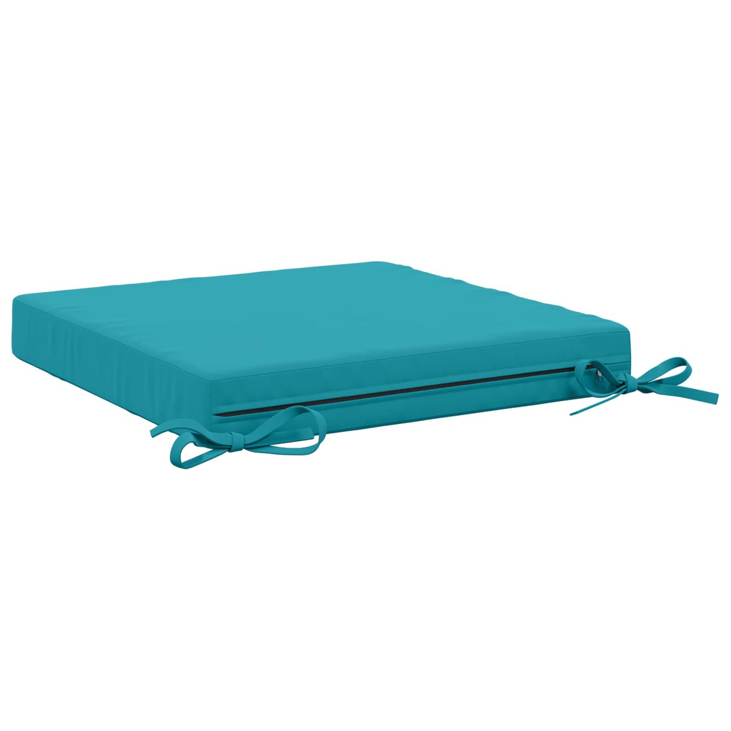 4-Piece Seat Cushions SOEST 4 pcs 100% Polyester Turquoise