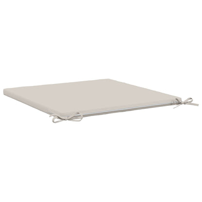 4-Piece Seat Cushions SOEST 4 pcs 100% Polyester White