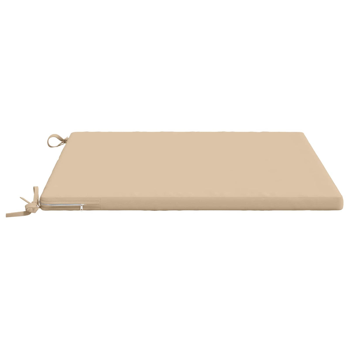 4-Piece Seat Cushions SOEST 4 pcs 100% Polyester Cream