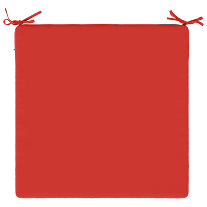 4-Piece Seat Cushions SOEST 4 pcs 100% Polyester Red