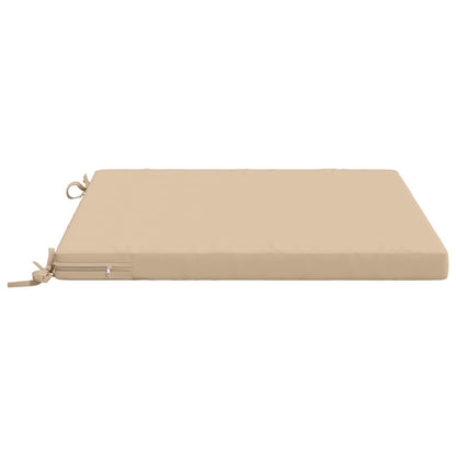 4-Piece Seat Cushions SOEST 4 pcs 100% Polyester Cream