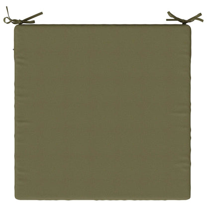 Seat Cushions SOEST 4 pcs 100% Polyester Olive Green