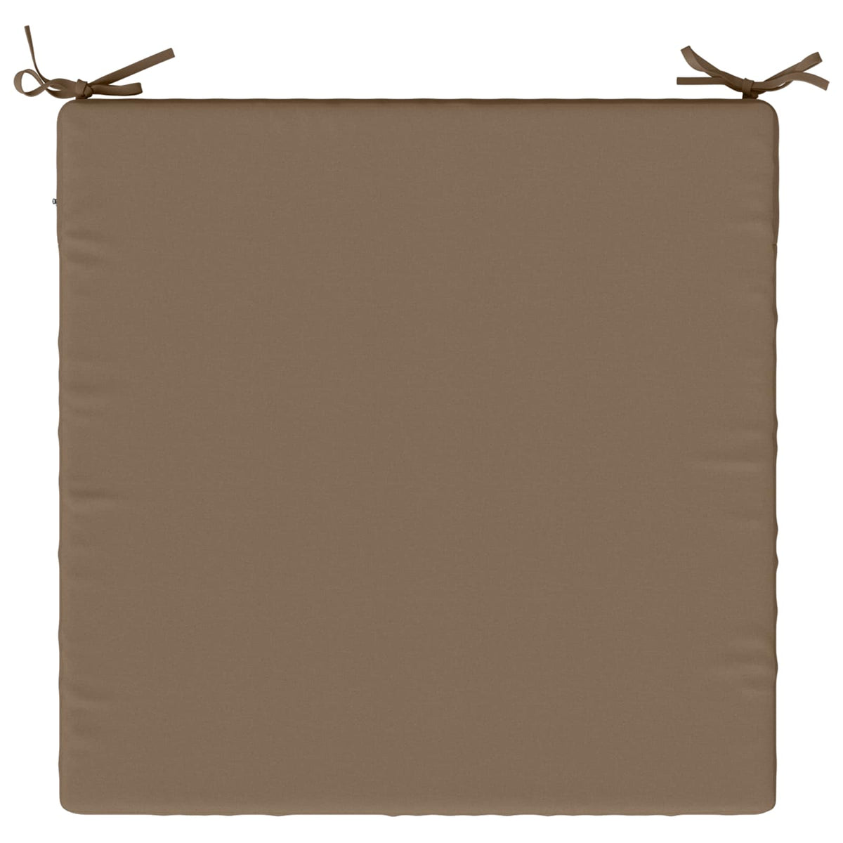 Seat Cushions SOEST 4 pcs 100% Polyester Taupe 60 x 60 x 7 cm