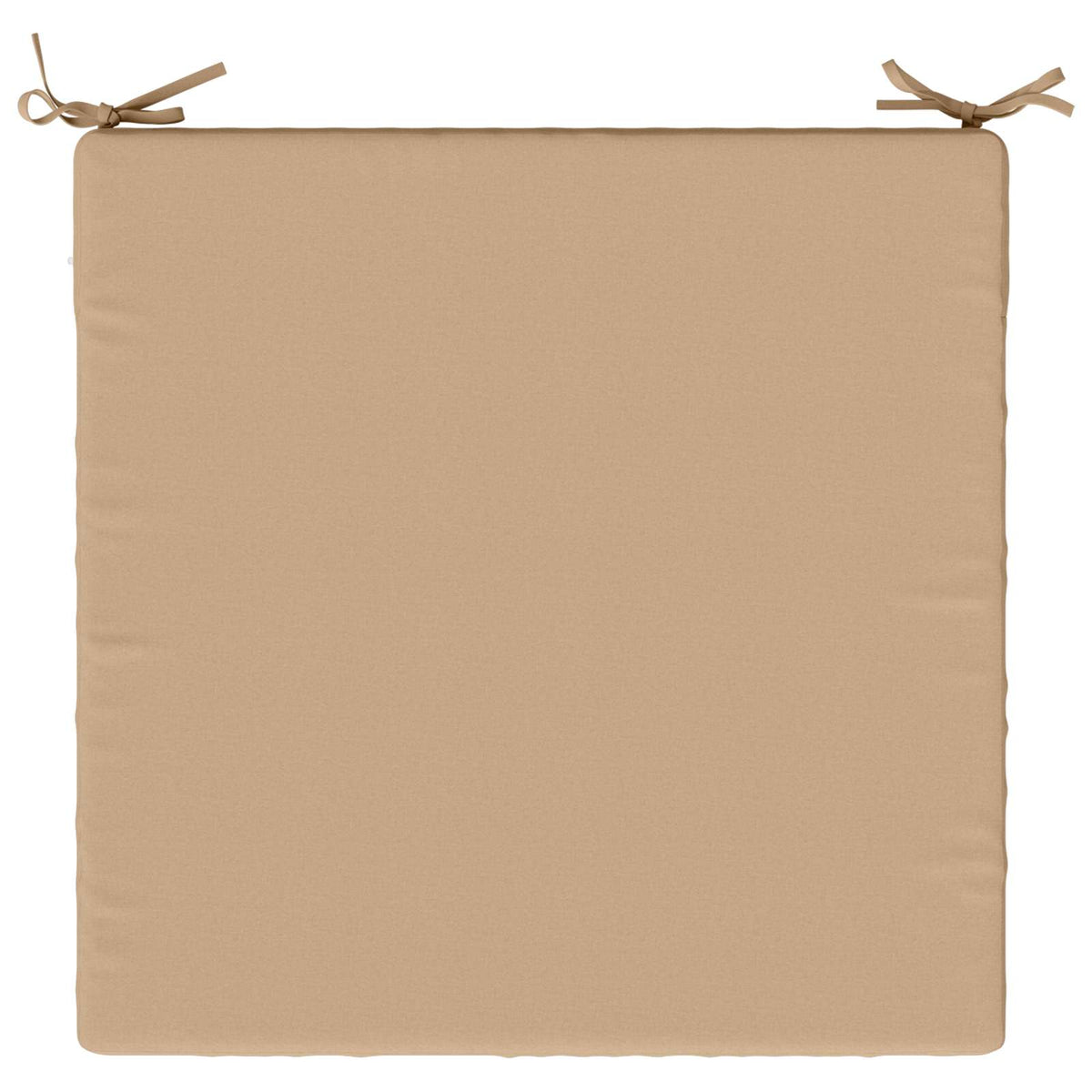 Seat Cushions SOEST 4 pcs 100% Polyester Sand 60 x 60 x 7 cm
