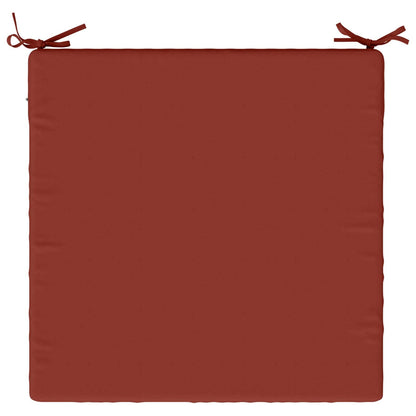 4-Piece Seat Cushions SOEST 4 pcs 100% Polyester Red